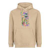 Mushroom love easter nurse Heavyweight Hoodie - NancyCooperArtShop