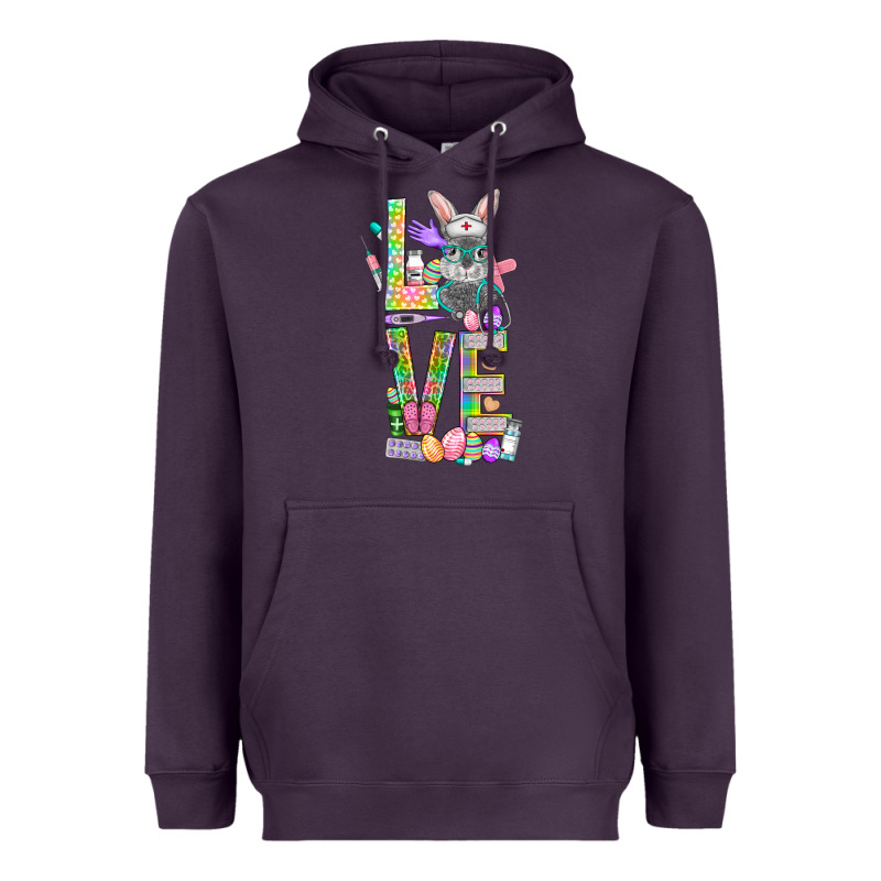 Love Easter Nurse Heavyweight Hoodie by NancyCooperArtShop | Teevron