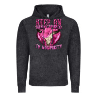 Vintage Black keep on talking yourself im not pretty western Vintage Hoodie - texasbilliewilder