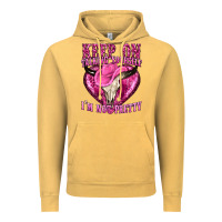 Vintage Mustard keep on talking yourself im not pretty western Vintage Hoodie - texasbilliewilder