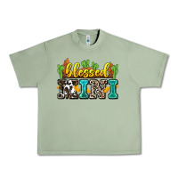Oil Green blessed mini Urban Heavy Tee - Zillion Design Studio