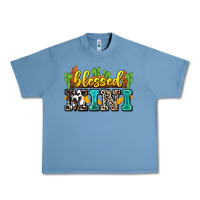 Pebble Blue blessed mini Urban Heavy Tee - Zillion Design Studio