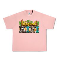 Salmon blessed mini Urban Heavy Tee - Zillion Design Studio
