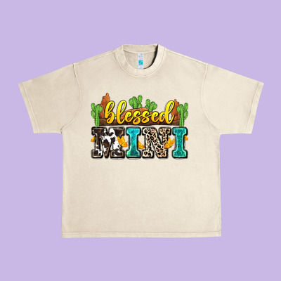 Blessed Mini Urban Heavy Tee Designed By Zillion Design Studio