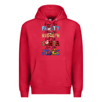 Cardinal Dance Like Frosty Shine Like Rudolph Give Like Premium Hoodie - MaliasSmallBusiness