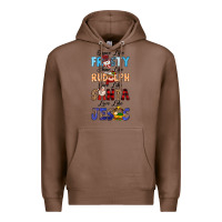 Chestnut Dance Like Frosty Shine Like Rudolph Give Like Premium Hoodie - MaliasSmallBusiness