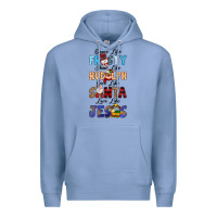 Colony Blue Dance Like Frosty Shine Like Rudolph Give Like Premium Hoodie - MaliasSmallBusiness