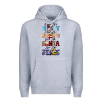 Heather Grey Dance Like Frosty Shine Like Rudolph Give Like Premium Hoodie - MaliasSmallBusiness