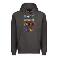 Smoke Dance Like Frosty Shine Like Rudolph Give Like Premium Hoodie - MaliasSmallBusiness