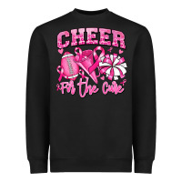 Black cheer for the cure american football Heavyweight Sweatshirt - RanaPortraitStore