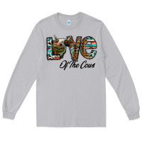 Moon Dust lov of thecows Long Sleeve Tee - CowhideDigitalArt