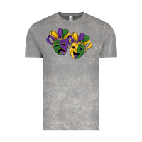Cloud Rock mardi gras mask Vintage Tee - RanaPortraitStore