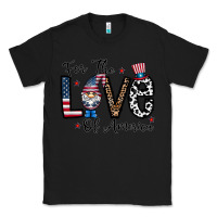Black for the lovee of america gnome Classic Tee - CowhideDigitalArt
