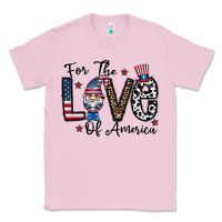 Bubblegum Pink for the lovee of america gnome Classic Tee - CowhideDigitalArt