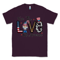 Plum for the lovee of america gnome Classic Tee - CowhideDigitalArt