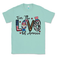 Seafoam for the lovee of america gnome Classic Tee - CowhideDigitalArt