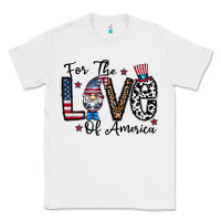 White for the lovee of america gnome Classic Tee - CowhideDigitalArt