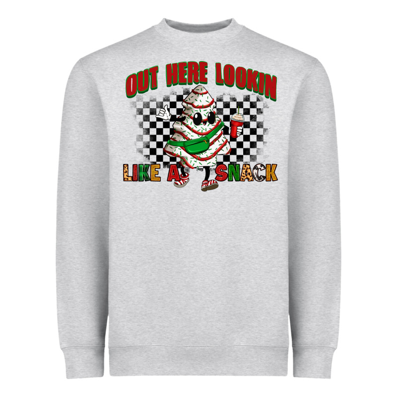 Out Here Lookin Like A Snack Heavyweight Sweatshirt by Zillion Design Studio | Teevron