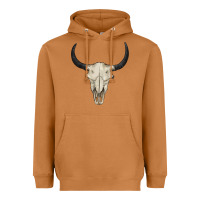 Meerkat bull skull Heavyweight Hoodie - BarkalooDesign