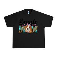 Black western beagle mom Urban Heavy Tee - RanaPortraitStore