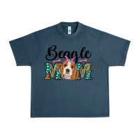 Midnight Navy western beagle mom Urban Heavy Tee - RanaPortraitStore