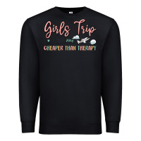 Black girls trip cheaper than therapy Premium Sweatshirt - MaliasSmallBusiness