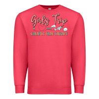 Cardinal girls trip cheaper than therapy Premium Sweatshirt - MaliasSmallBusiness