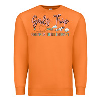 Carrot girls trip cheaper than therapy Premium Sweatshirt - MaliasSmallBusiness