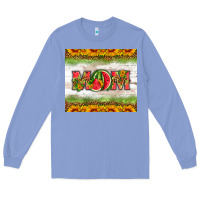 Colony Blue mom watermelon Long Sleeve Tee - HRA Design Shop