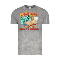 Cloud Rock game over back to school Vintage Tee - texasbilliewilder