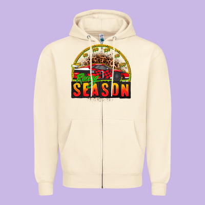 Racing Season Sport Car Zipper Hoodie Designed By Adodesignshop