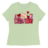 Matcha valentines day nurse Ladies Tee - AdoDesignShop