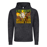 Vintage Black last night we let the liquor talk western Vintage Hoodie - texasbilliewilder