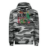 Slate Camo too cute to wear ugly  christmas Premium Hoodie - MaliasSmallBusiness