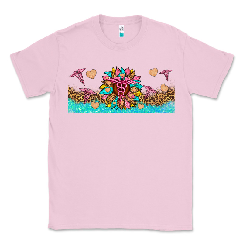 Nurse Sunflower Libbey Glass Classic Tee by HRA Design Shop | Teevron