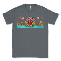 Charcoal Heather nurse sunflower libbey glass Classic Tee - HRA Design Shop
