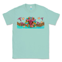 Seafoam nurse sunflower libbey glass Classic Tee - HRA Design Shop