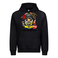 Black truck driver life gnome Urban Hoodie - BarkalooDesign