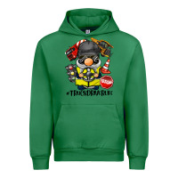 Emerald truck driver life gnome Urban Hoodie - BarkalooDesign