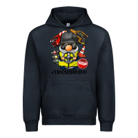 Navy truck driver life gnome Urban Hoodie - BarkalooDesign