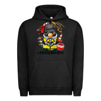 Pigment Black truck driver life gnome Urban Hoodie - BarkalooDesign