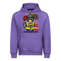 Tulip truck driver life gnome Urban Hoodie - BarkalooDesign