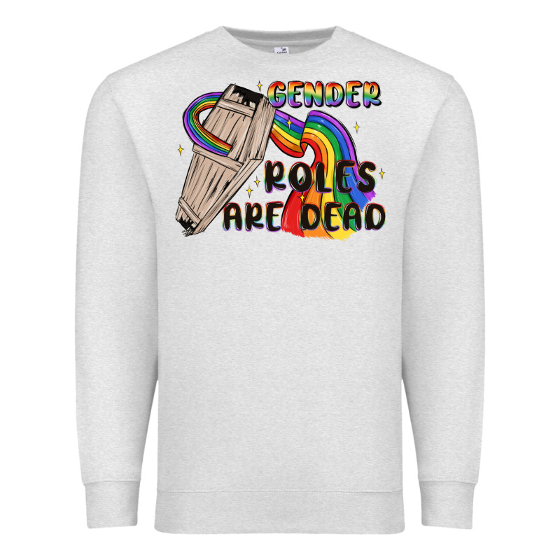 Gender Roles Are Dead Premium Sweatshirt by MaliasSmallBusiness | Teevron