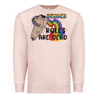 Pale Pink gender roles are dead Premium Sweatshirt - MaliasSmallBusiness