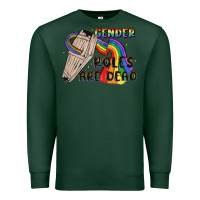 Sports Green gender roles are dead Premium Sweatshirt - MaliasSmallBusiness