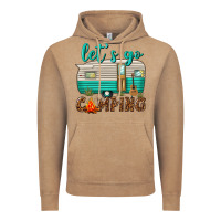 Vintage Coffee lets go camping Vintage Hoodie - texasbilliewilder