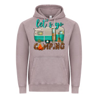 Vintage Zinc lets go camping Vintage Hoodie - texasbilliewilder