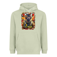 Matcha firefighter axe and ladder Heavyweight Hoodie - LillyAllenDesigns