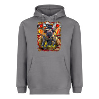 Storm firefighter axe and ladder Heavyweight Hoodie - LillyAllenDesigns