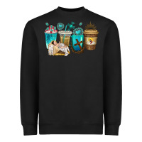 Black jesus coffee cups Heavyweight Sweatshirt - texasbilliewilder